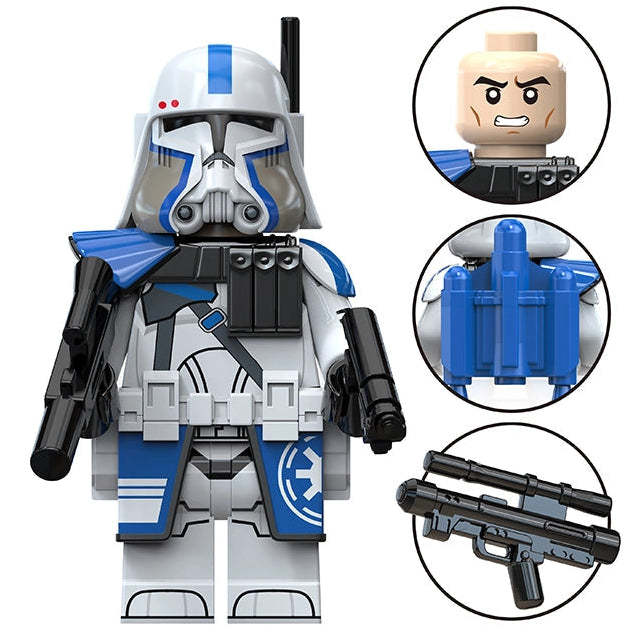 501st Clone Commander Custom Star Wars Minifigure