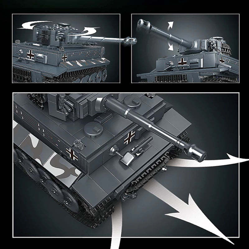 Tiger Heavy Tank Building Set