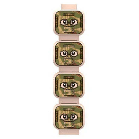 Camouflage Minifigure Heads Custom Accessory