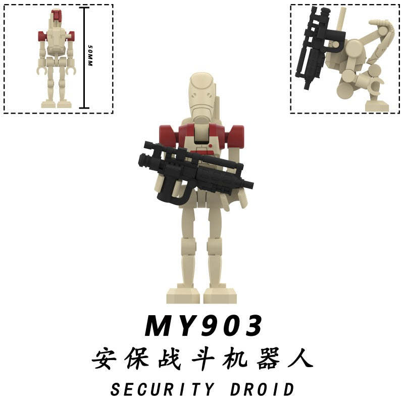 B1 Battle Droids Star Wars Minifigure MY901-905