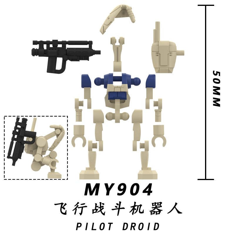 B1 Battle Droids Star Wars Minifigure MY901-905