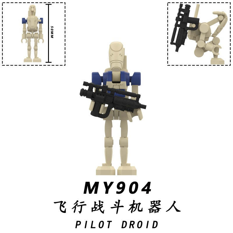 B1 Battle Droids Star Wars Minifigure MY901-905