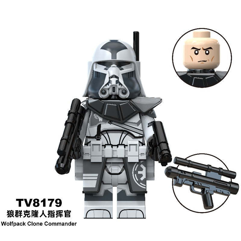 Wolf Pack Clone Trooper Plo Koon Star Wars Series Minifigure TV6120
