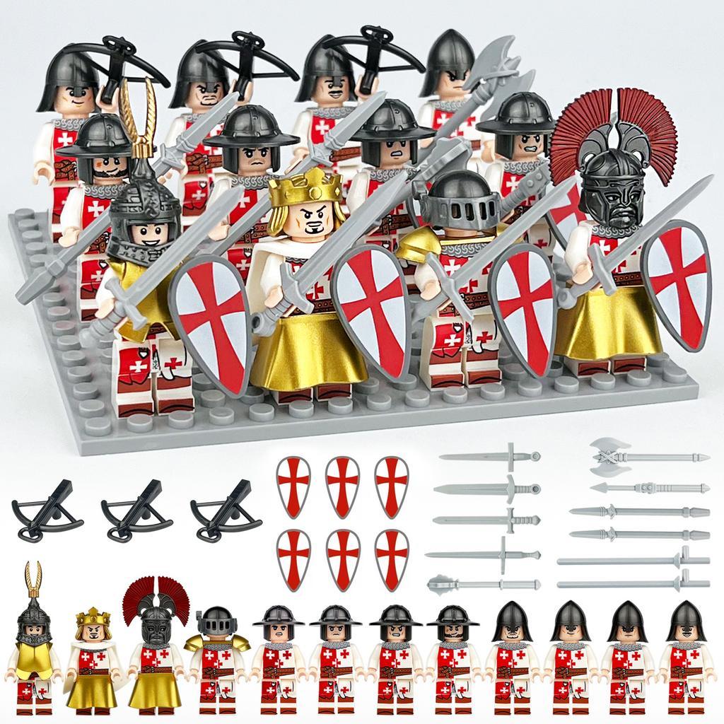 English Knights Custom Bundle Set Figure