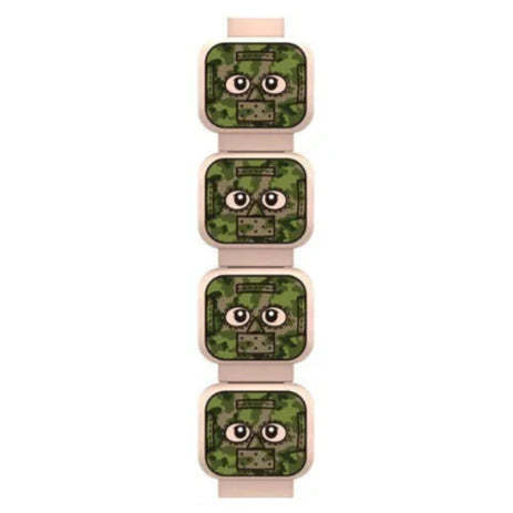 Camouflage Minifigure Heads Custom Accessory