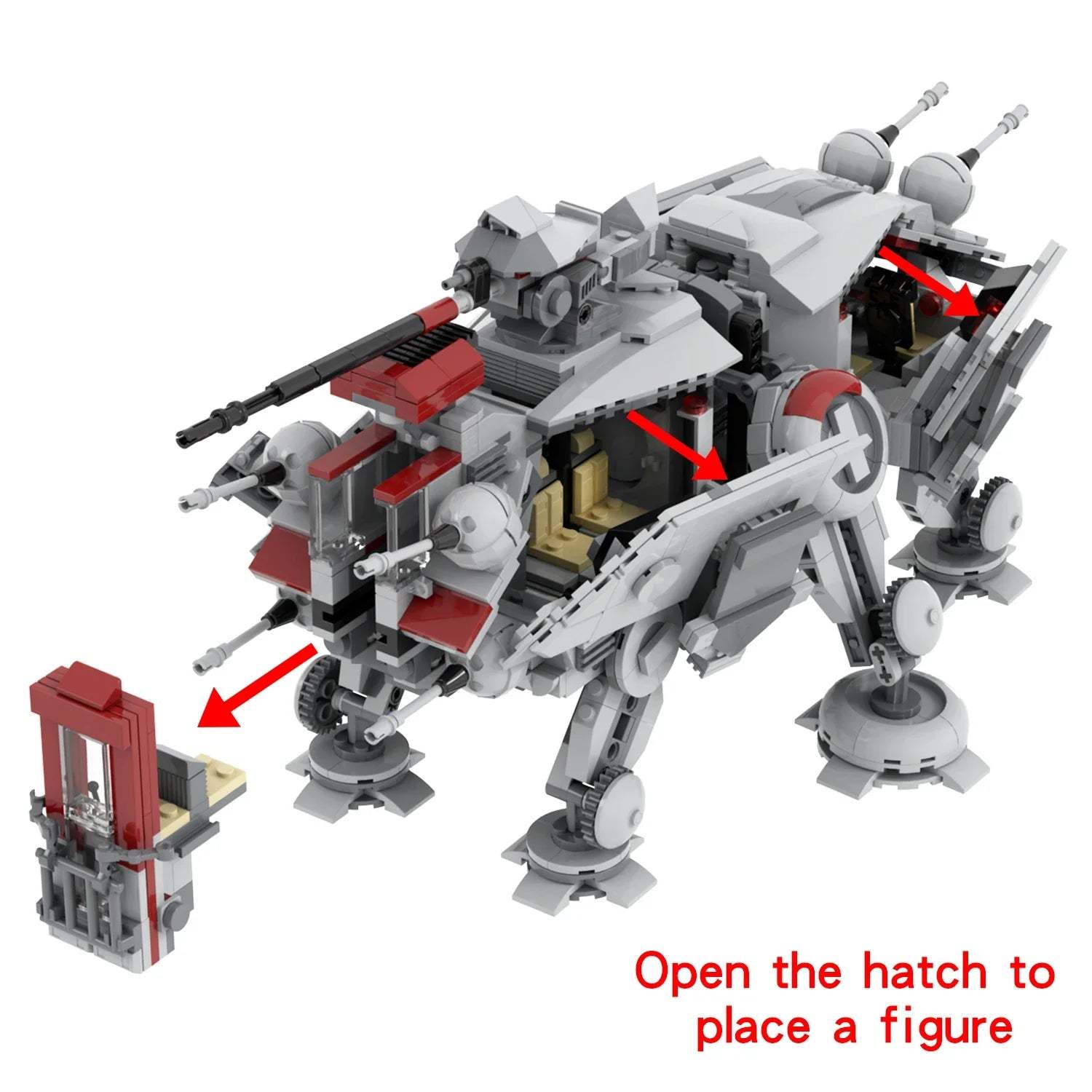 All Terrain Tactical Enforcer (AT-TE) Custom Star Wars MOC