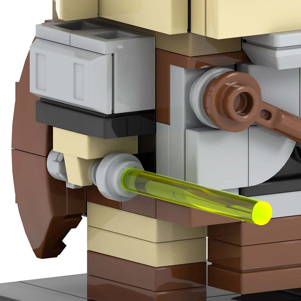 Rahm Kota Custom Star Wars Brick Heads MOC