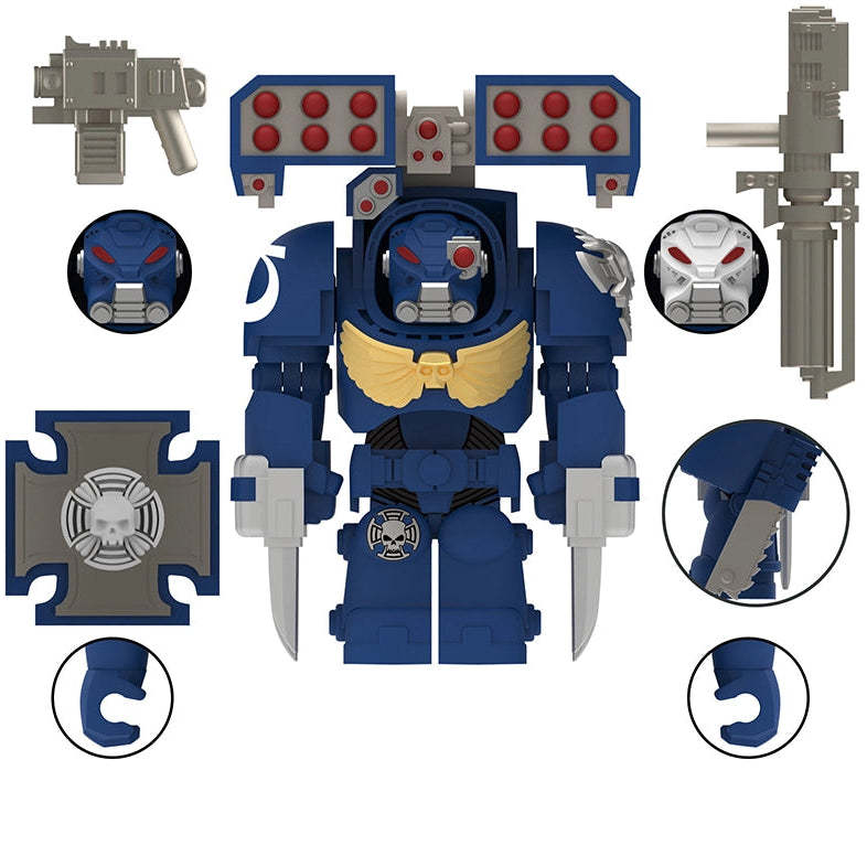 Ultramarines Terminator From Warhammer 40K Minifigure