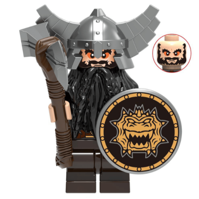 Evil Dwarf Custom World of Warcraft Custom Minifigure