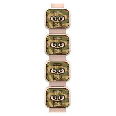 Camouflage Minifigure Heads Custom Accessory