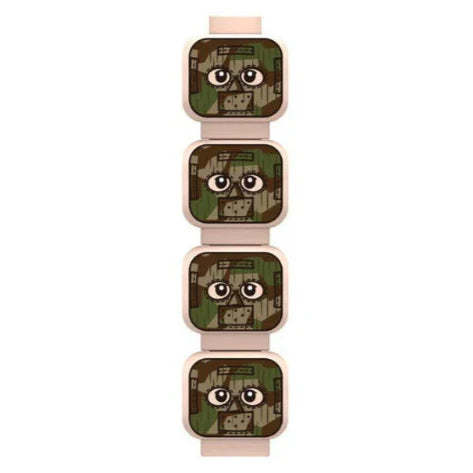 Camouflage Minifigure Heads Custom Accessory