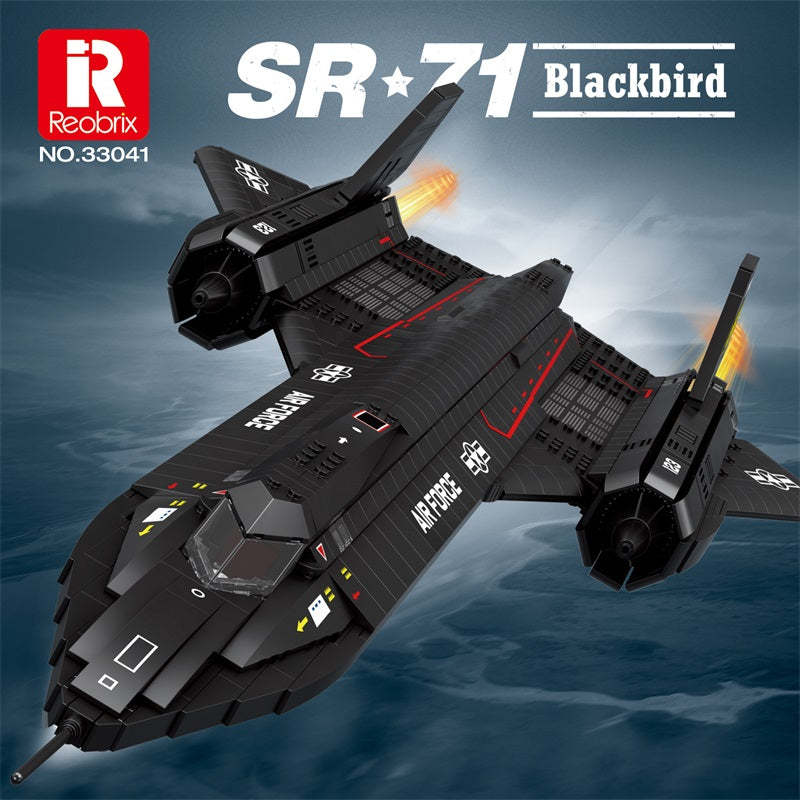 SR-71 Blackbird Reconnaissance Aircraft Building Set