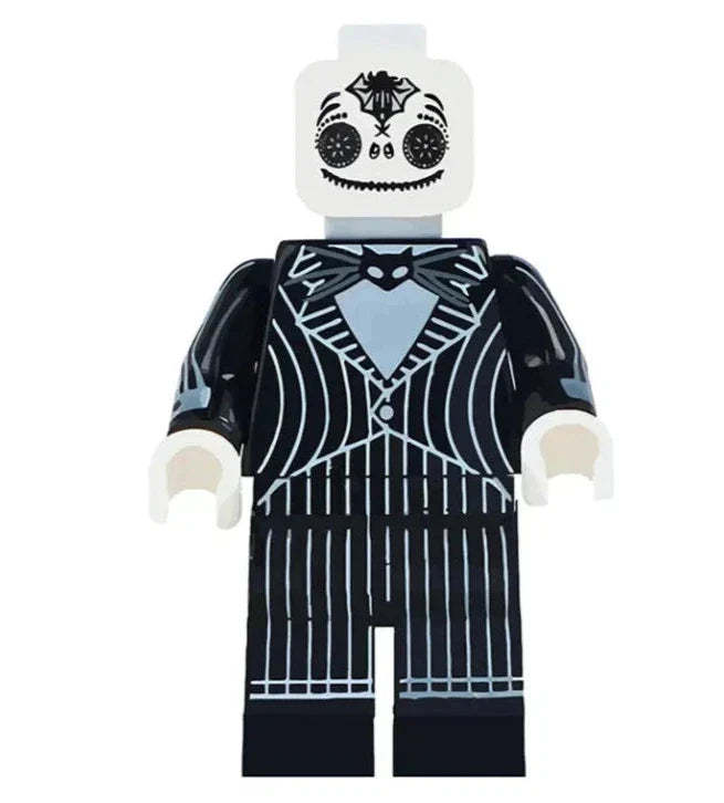 Day of the Dead Jack Skellington Custom Horror Minifigure