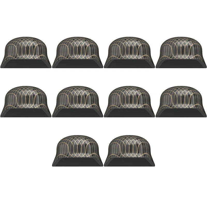 WW2 German M35 Camouflage Helmet Custom Accessory Set