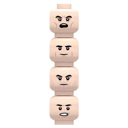 Minifigure Heads Custom Accessory