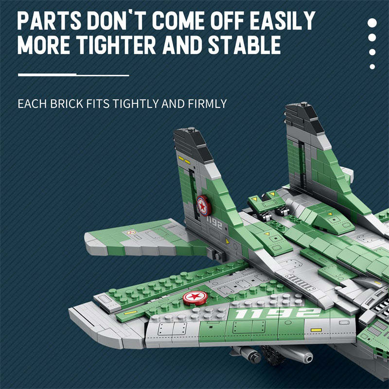 Russian MiG-29 Fighter Jet Building Set