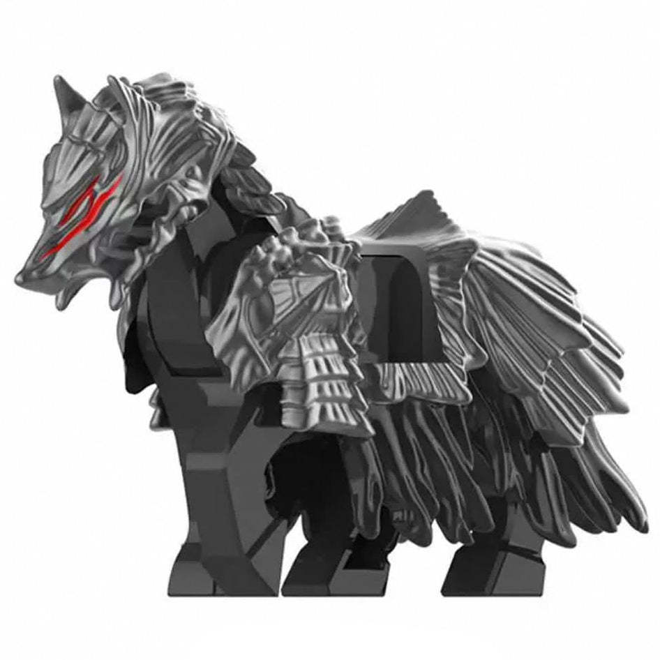 Guts Black Swordsman Horse Custom Berserk Anime Minifigure
