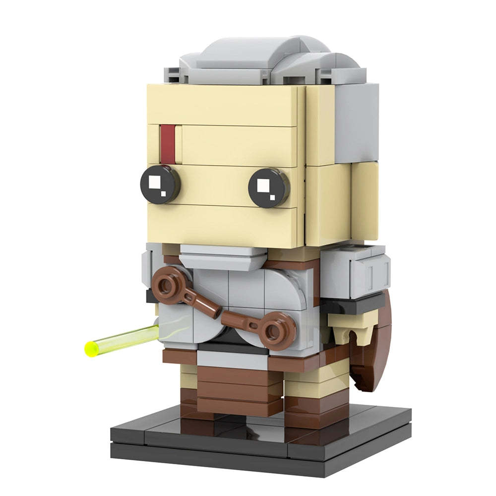 Rahm Kota Custom Star Wars Brick Heads MOC