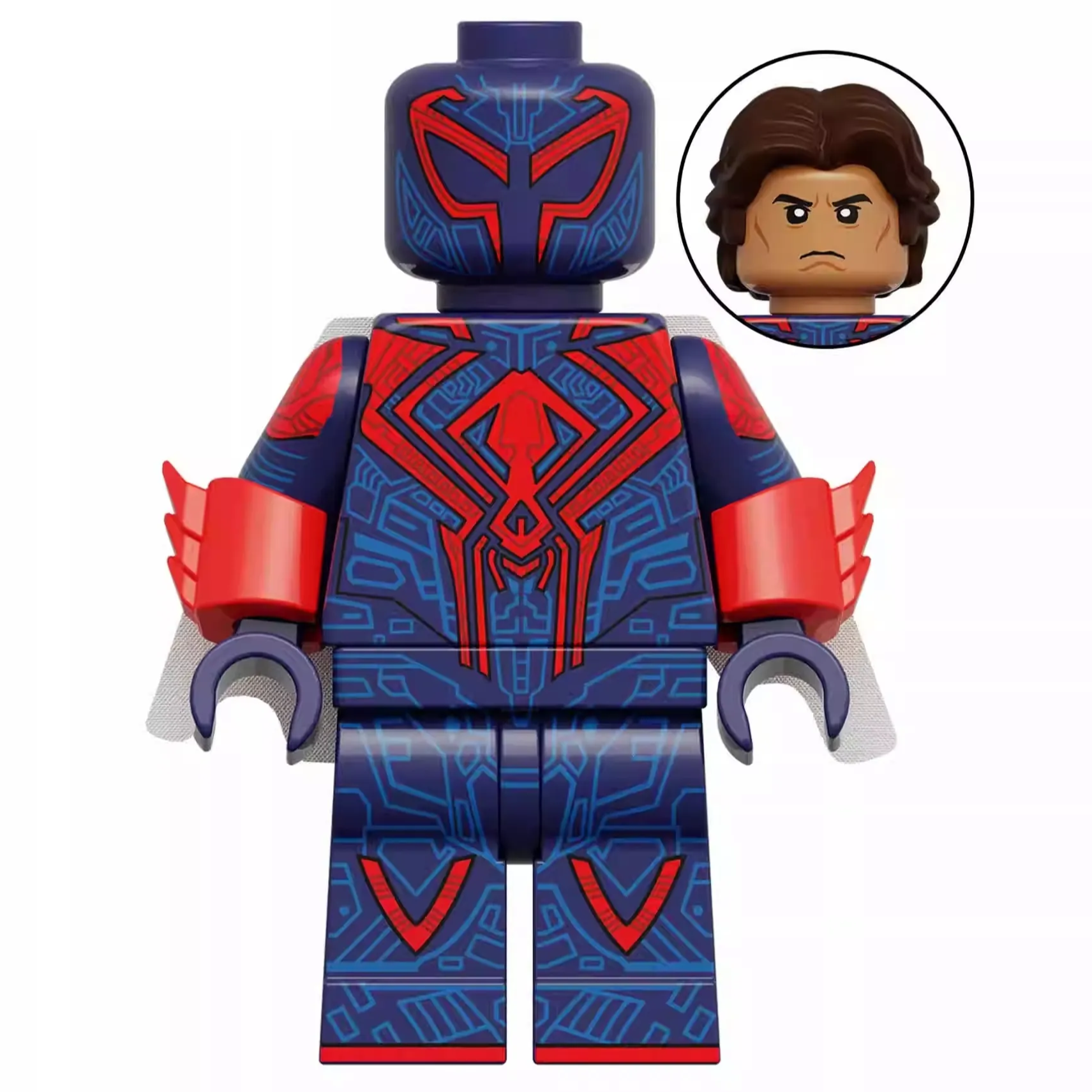Spider-Man 2099 Custom Marvel Superhero Minifigure