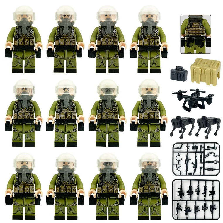 Ares Air Force Minifigure Bundle Set