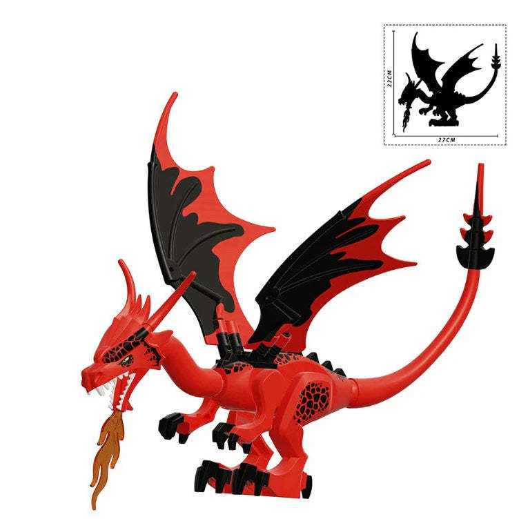 Red Dragon Custom Large Figure