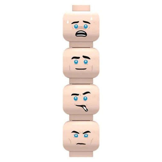 Minifigure Heads Custom Accessory