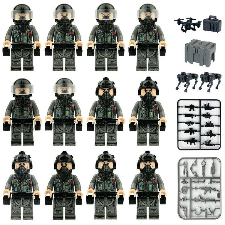 Air Force Marine Minifigure Bundle Set