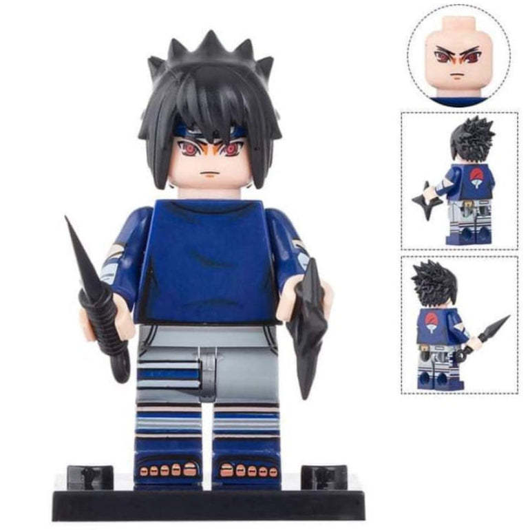 Sasuke Uchiha Custom Anime Minifigure