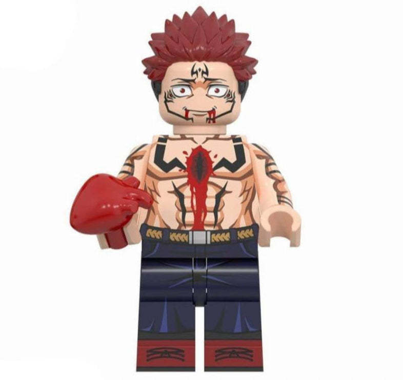 Ryomen Sukuna from Jujutsu Kaisen Custom Anime Minifigure