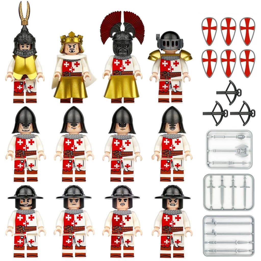 English Knights Custom Bundle Set Figure