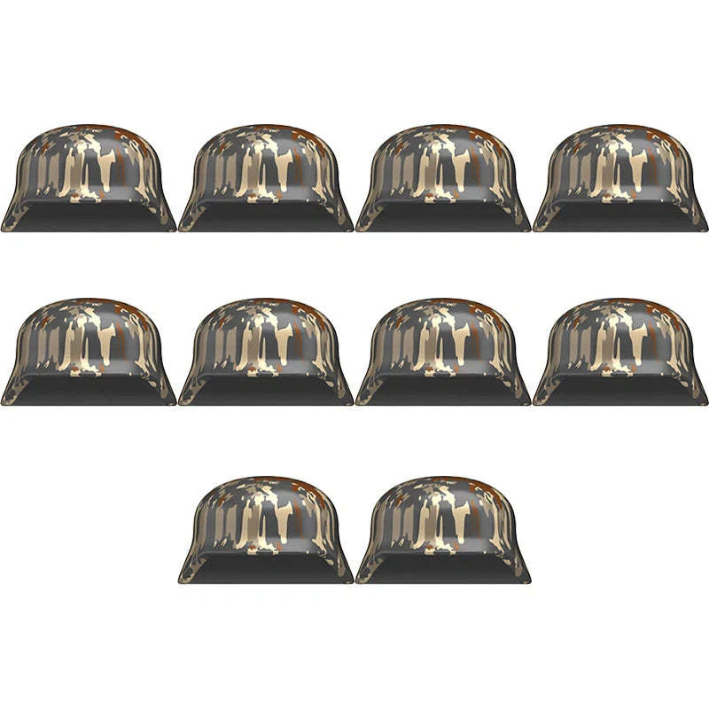 WW2 German M35 Camouflage Helmet Custom Accessory Set
