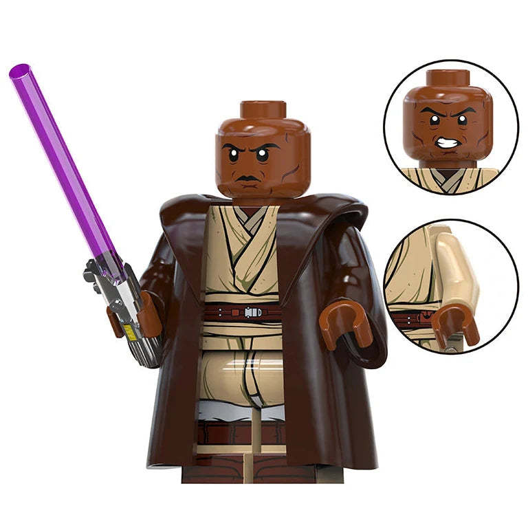 Mace Windu custom Star Wars Minifigure