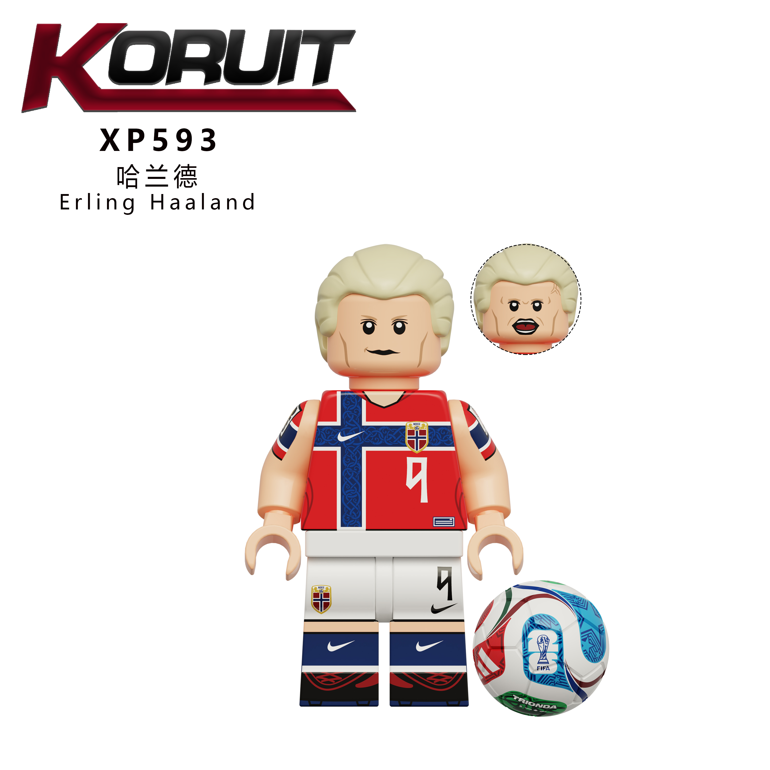 Football Soccer Superstars World Cup 2026 Sports Series Minifigures KT1081