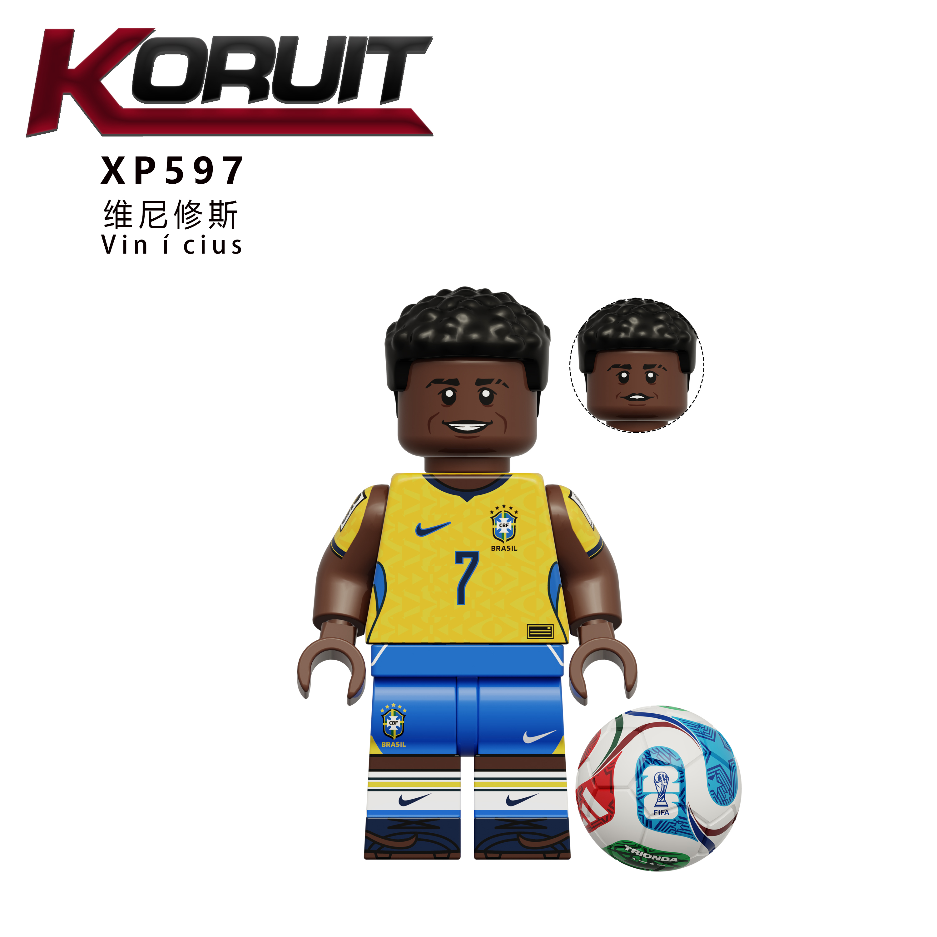 Football Soccer Superstars World Cup 2026 Sports Series Minifigures KT1081