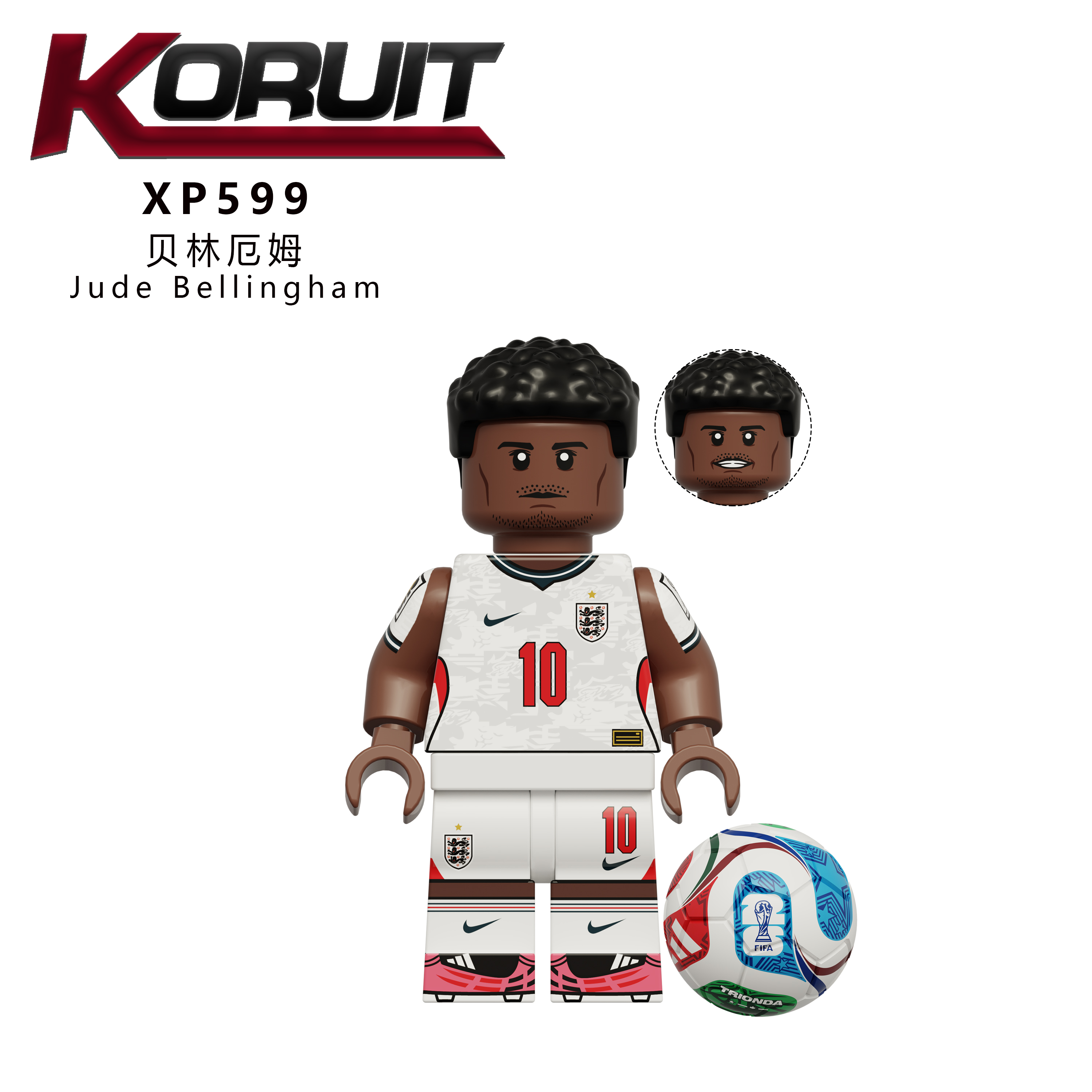 Football Soccer Superstars World Cup 2026 Sports Series Minifigures KT1081