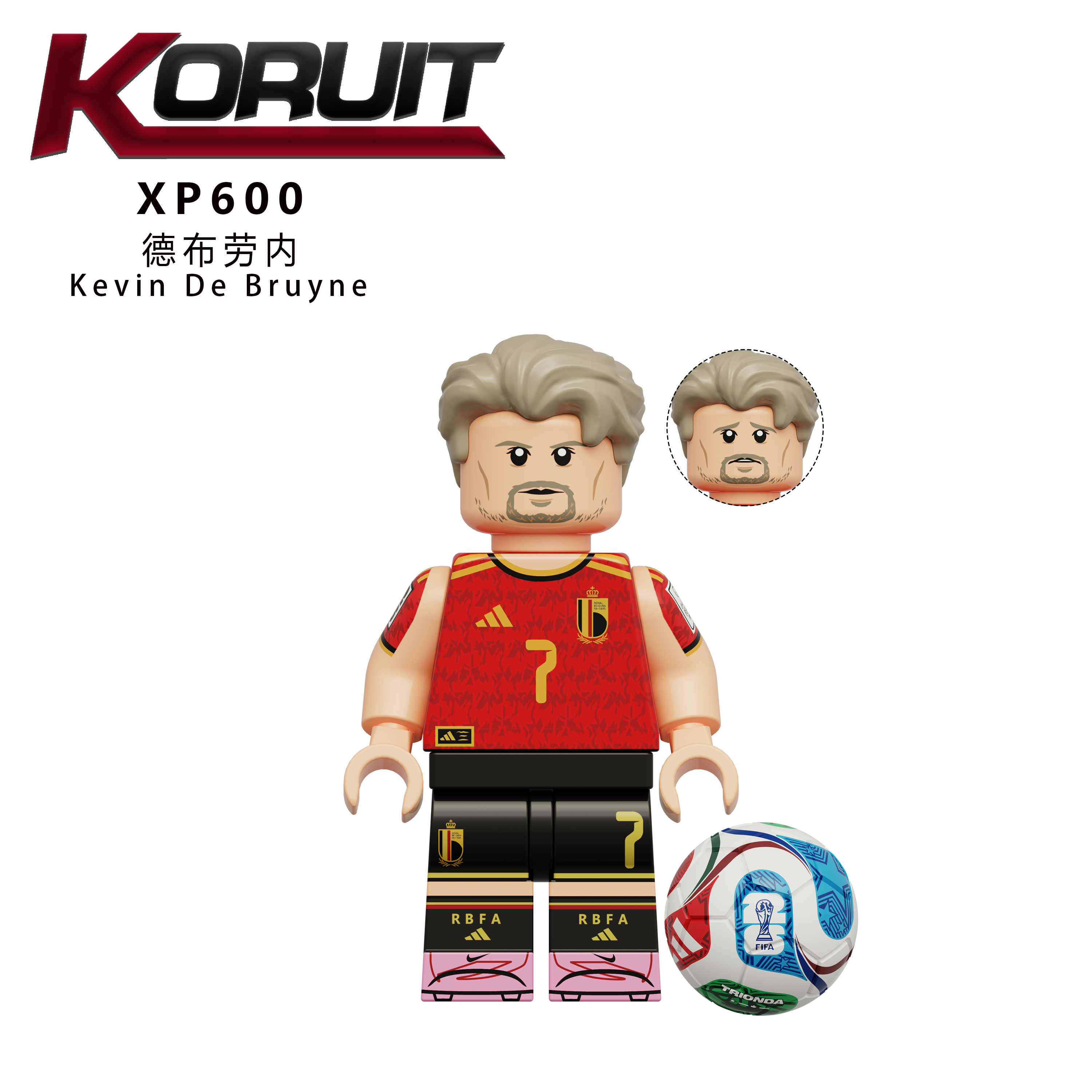 Football Soccer Superstars World Cup 2026 Sports Series Minifigures KT1081