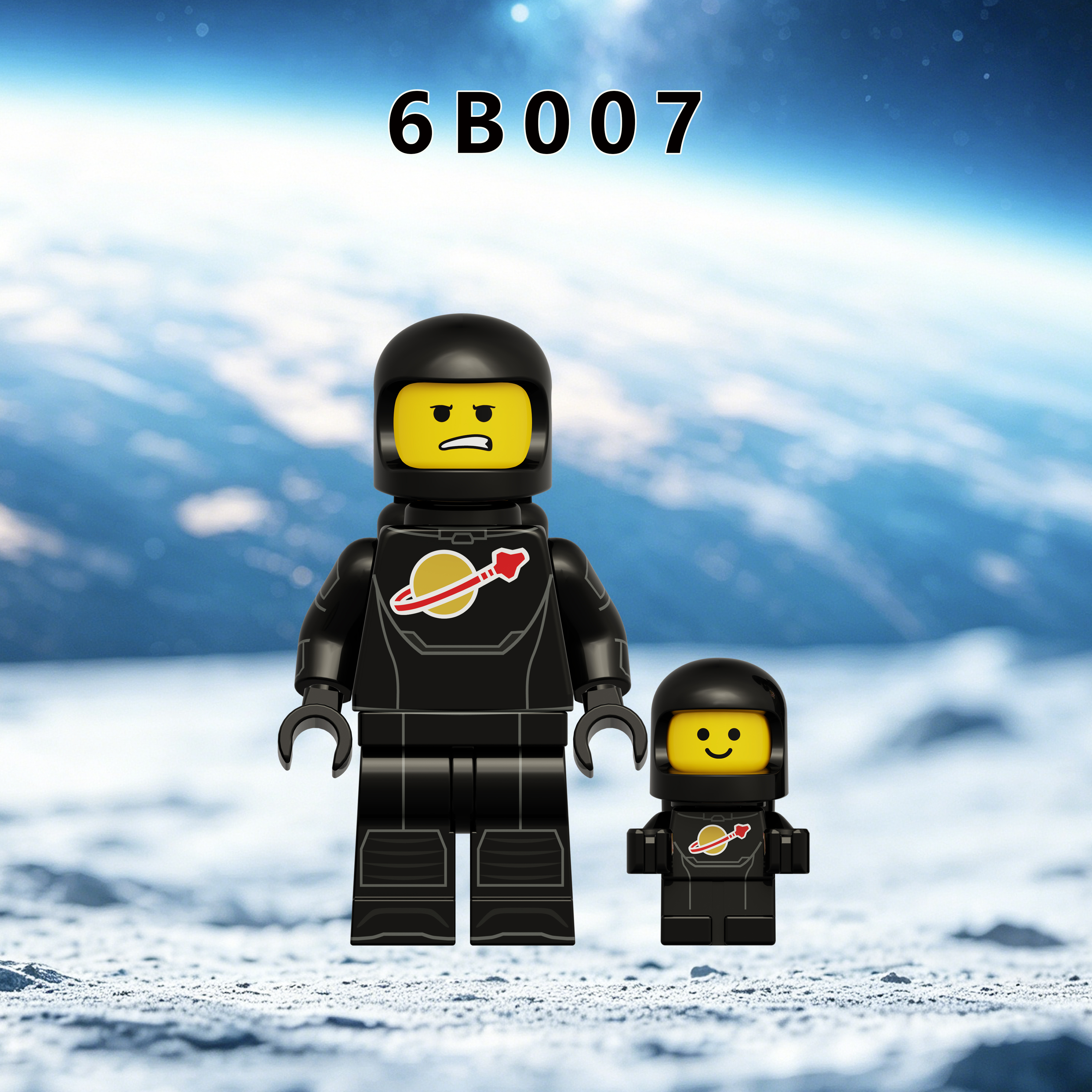 Colorful Astronaut Collectible Minifigures 6B003-6B010