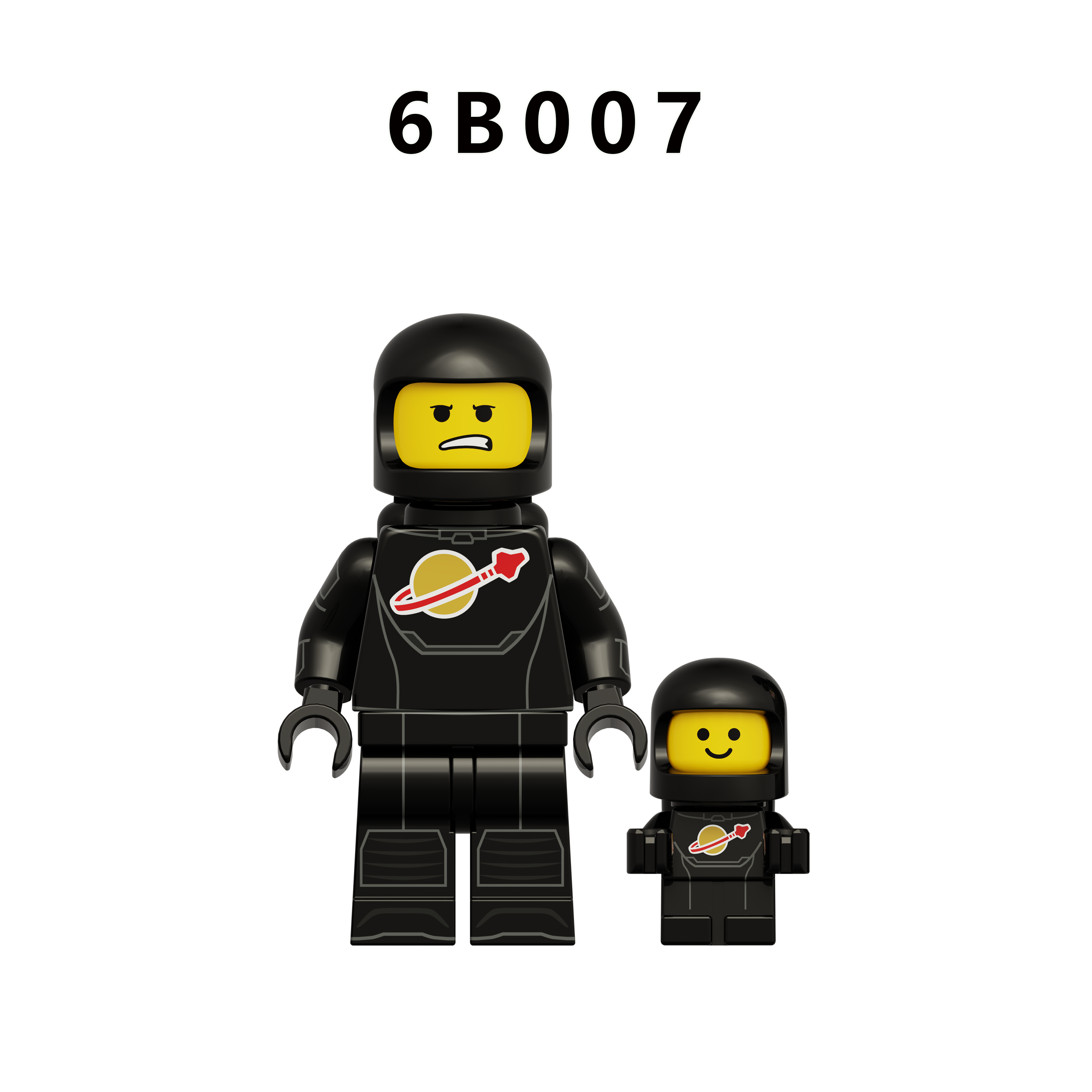 Colorful Astronaut Collectible Minifigures 6B003-6B010