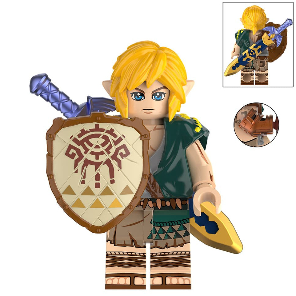 Link The Legend of Zelda Custom Minifigure