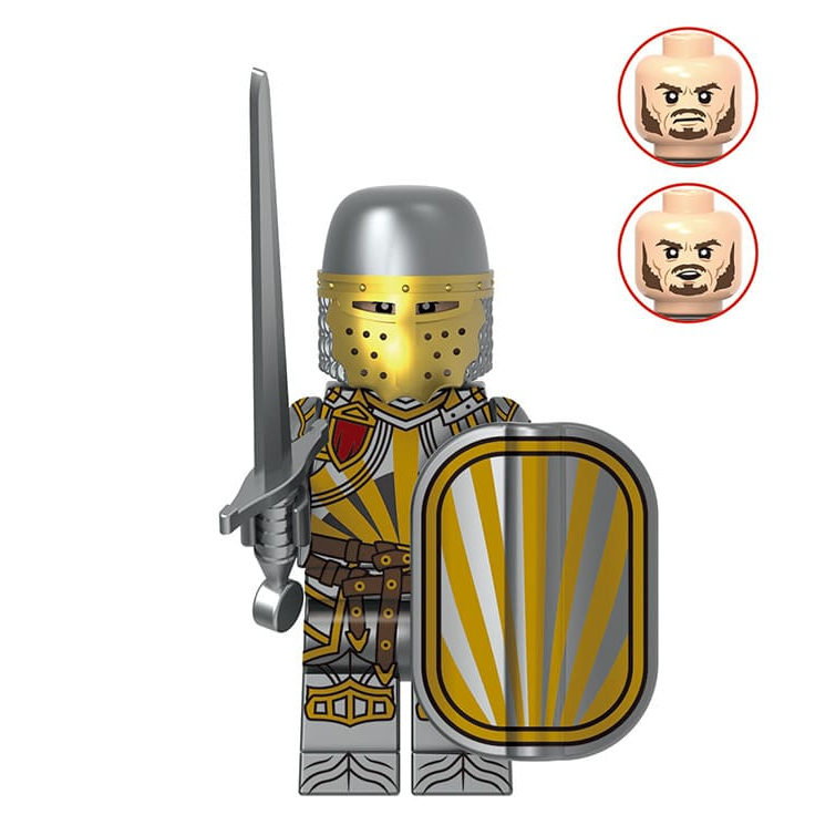 Territory Knight Medieval Knight Custom Minifigure