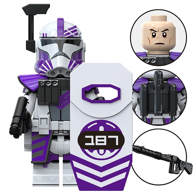 187th Legion Clone Trooper Custom Star Wars Minifigure