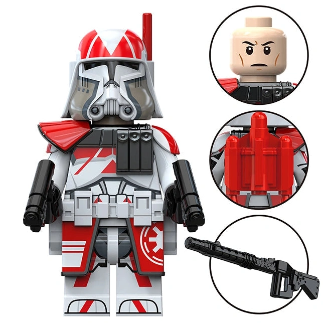 Coruscant Heavy Assault Trooper Custom Star Wars Minifigure