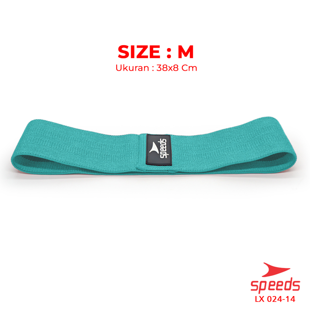 SPEEDS Resistance Band Gym Resistance Hip Band Yoga Pilates Karet Yoga 024-14