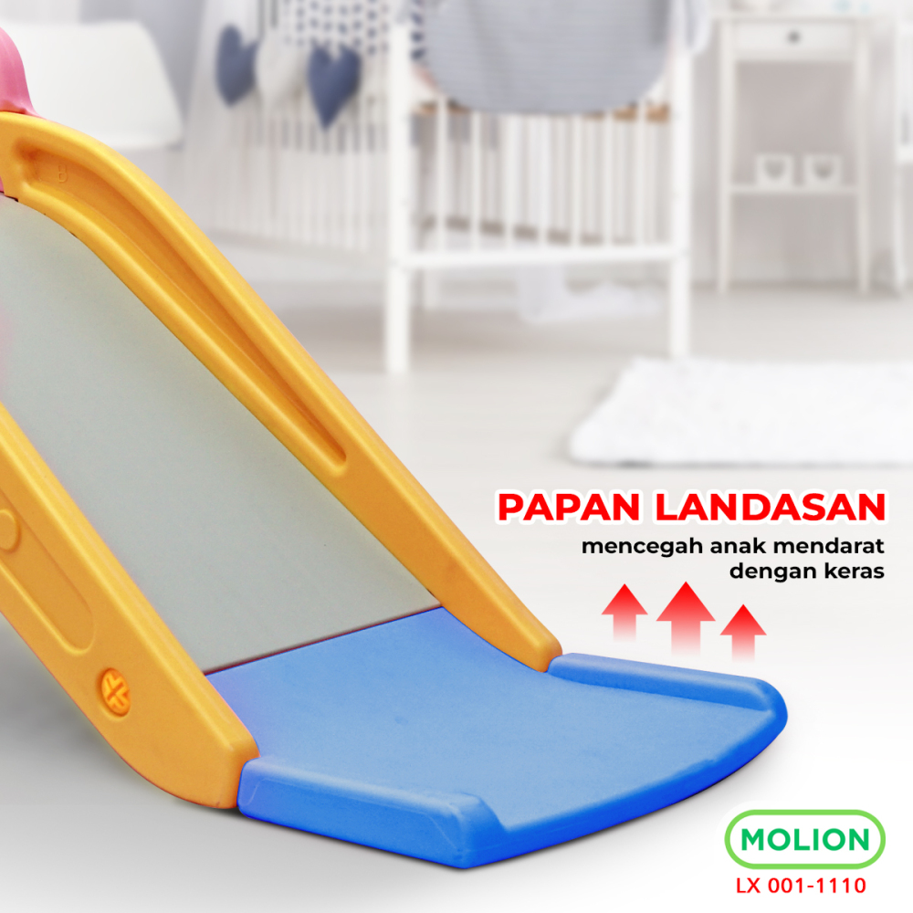 MOLION Prosotan SNI Anak Perosotan Mainan Anak Seluncuran Playground Slide Model Binatang Girrafe Berstandar 001-M1110