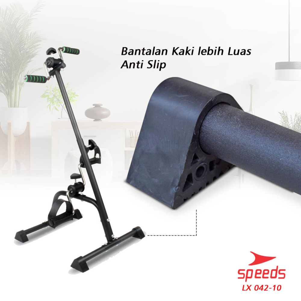 SPEEDS Sepeda Statis Terapi Pedal Exerciser Sepeda Terapi Untuk Kaki dan Tangan, Stroke 042-10
