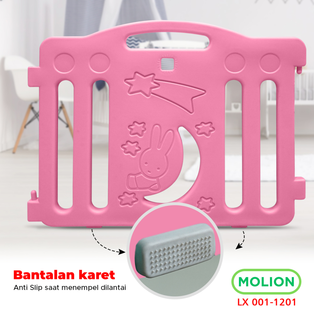 Pagar Anak Pagar Bayi Pagar Mainan Anak Bayi Baby Fence Lengkap dan Kokoh 001-1201