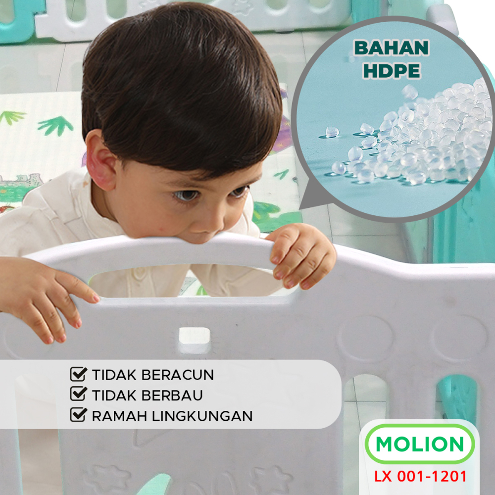 Pagar Anak Pagar Bayi Pagar Mainan Anak Bayi Baby Fence Lengkap dan Kokoh 001-1201