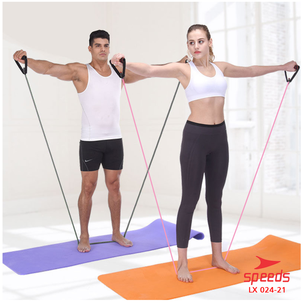SPEEDS Resistance Band Yoga Resistance 8 Tonik Tube Fitness Pull Up 024-21