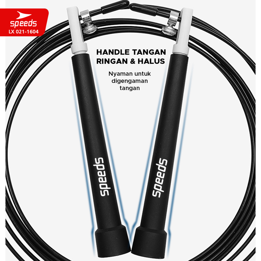 SPEEDS Skipping Lompat Tali Kansen Loncat Tali Digital Jump Rope Lompat Tali 021-1604