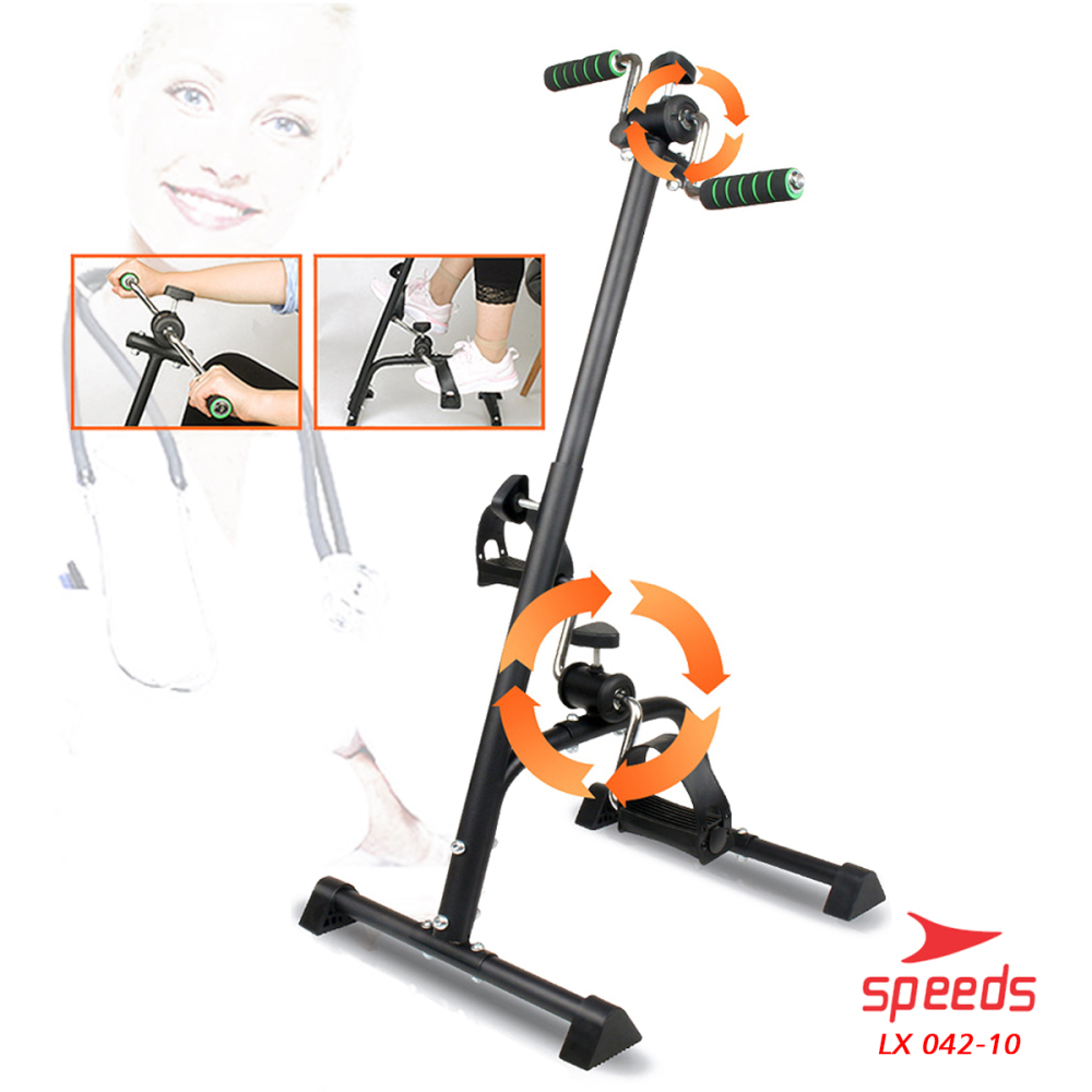 SPEEDS Sepeda Statis Terapi Pedal Exerciser Sepeda Terapi Untuk Kaki dan Tangan, Stroke 042-10
